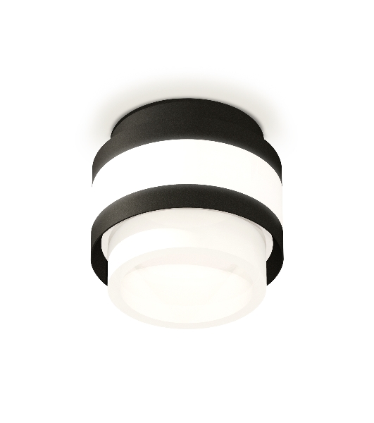 Светильник Ambrella Light XS8420001 SBK/FR черный песок/белый матовый GX53 (C8420, N8401)