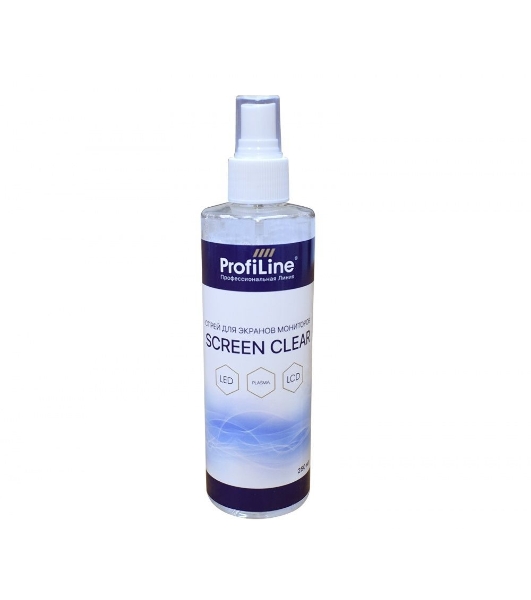 Чистящее средство для оптических поверхностей/мониторов ProfiLine 'Screen Clean', 250 мл. Чистящие_средства