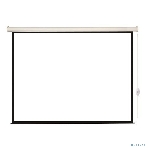 Экран с электроприводом Lumien Eco Control 229x305 см (раб. область 221х297 см) Matte White черная кайма по периметру 4:3, фото3