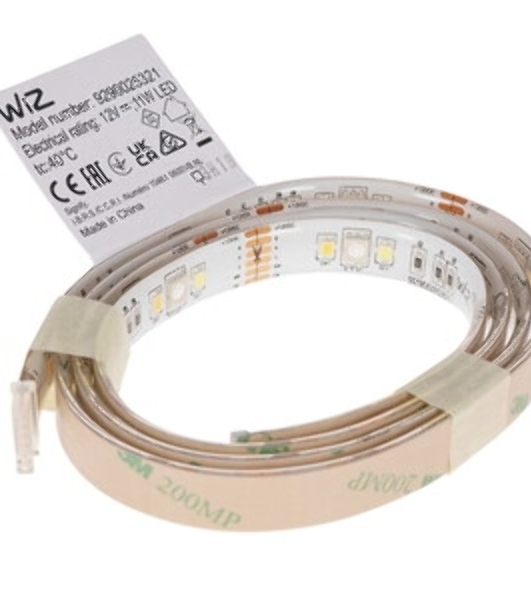 Лента светодиодная WiZ Wi-Fi LED Strip 1M 880lm extension