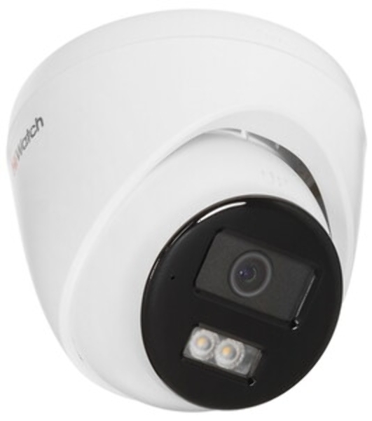 Уличная IP-камера 4Мп HiWatch DS-I453L(D)(4мм) - с LED-подсветкой до 30м и технологией ColorVu