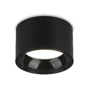 Светильник Ambrella light TN52894 SBK/GBK черный песок/черный глянец GX53 max 12W D97*60