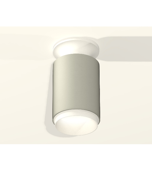 Светильник Ambrella Light XS6314060 SGR/SWH серый песок/белый песок MR16 GU5.3 (N6901, C6314, N6120)