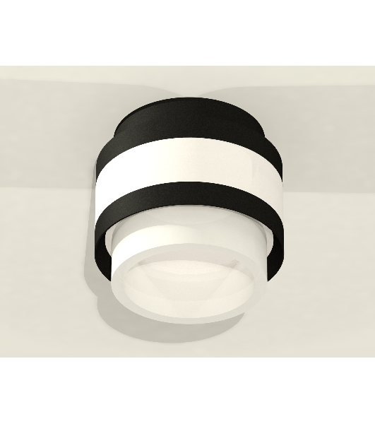 Светильник Ambrella Light XS8420001 SBK/FR черный песок/белый матовый GX53 (C8420, N8401)