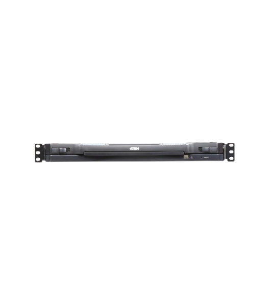 Переключатель KVM 16-портовый IP с ЖК-дисплеем Slideaway/ATEN SINGLE RAIL 16P PS/2-USB LCDKVMP 19INCH WIH IP