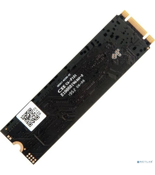 Накопитель SSD Netac N535N, 128Gb, M.2 2280, SATA-III, R/W 510/440
