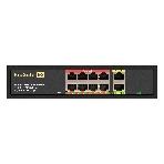 Коммутатор ExeGate EDES-1010D.8PoE-96W, 8×100 Мбит/с PoE + 2×100 Мбит/с, неуправляемый, фото14