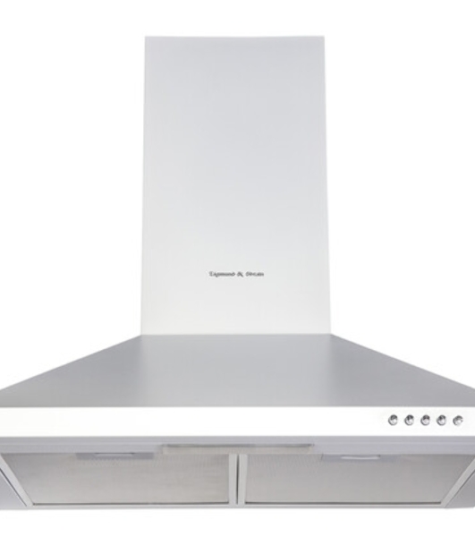 Вытяжка каминная Zigmund & Shtain K 139.6 W белый, 60 см, 500 куб. м/ч, 68 дБ