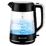 Электрочайник BRAYER BR6102 черный, 1.7 л, 2200 Вт, скрытый нагревательный элемент, фото15