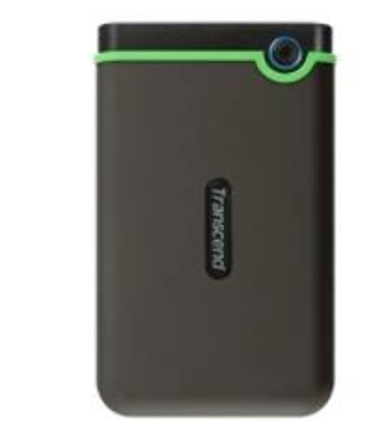 Внешний HDD 2.5' Transcend StoreJet 25M3, 1TB, USB 3.2 Gen 1 Type-A, 5400 rpm, серый