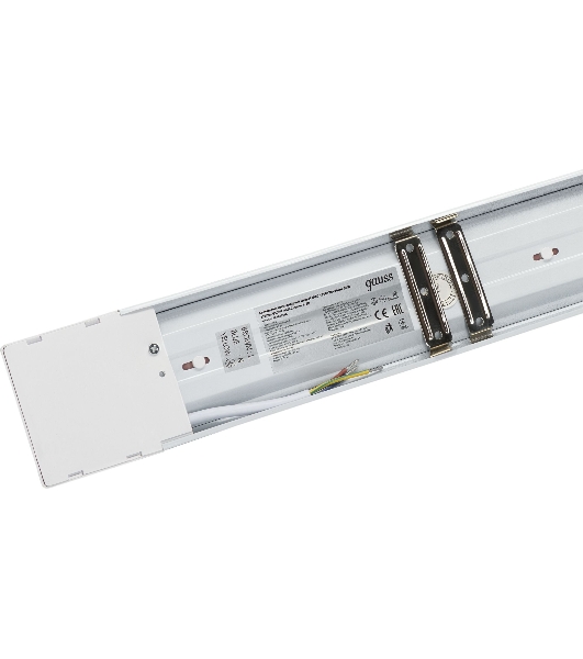 Светильник светодиодный Gauss IP40 1200x76x24мм 36W 3260lm 6500K WLF-2 сталь