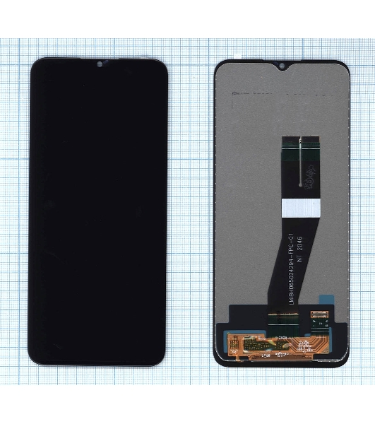 Дисплей для Samsung Galaxy A02S SM-A025F в сборе с тачскрином (TFT) черный