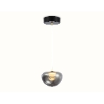 Подвесной светодиодный светильник Ambrella light LH12001 BK/GD/SM черный/золото/дымчатый 6W 3000K D180*145, фото8
