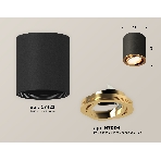 Светильник Ambrella Light XS7422003 SBK/PYG черный песок/золото желтое полированное MR16 GU5.3 (C7422, N7004), фото2