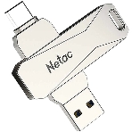 Флешка USB Netac U782C dual USB 3.0+TypeC 64Gb, retail version, фото5