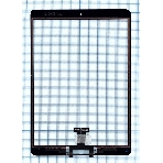 Сенсорное стекло (тачскрин) для Apple iPad Air 10.5 2019 (A2153, A2123, A2154, A2152) черное OEM, фото 1