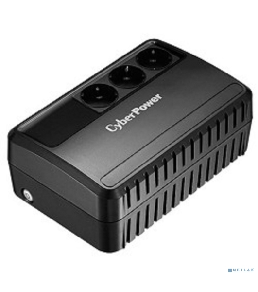 Источник бесперебойного питания CyberPower BU725E/725 ВА/390 Вт/3 х CEE 7 (евророзетка)