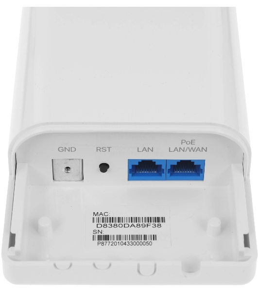 Наружная точка доступа IP-COM CPE9, 2,4 ГГц, до 150 Мбит/с, IP64, 1х12dbi, PoE, 2х100 Мбит/с, молниезащита 6000В