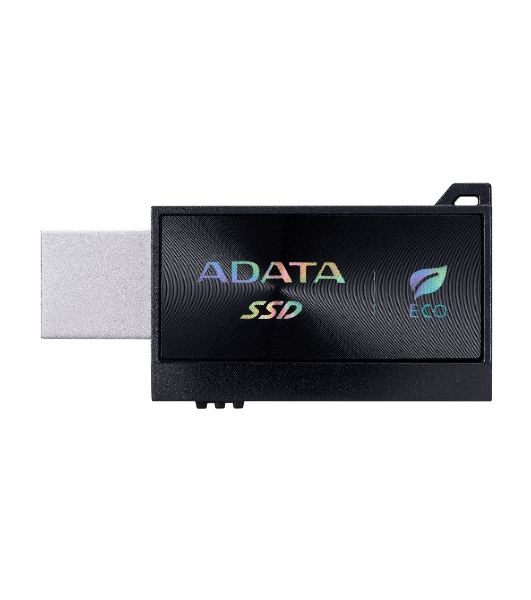 Внешний SSD ADATA SC730, 1TB, USB 3.2 Gen 2 Type-A/Type-C, R/W 600/600, черный