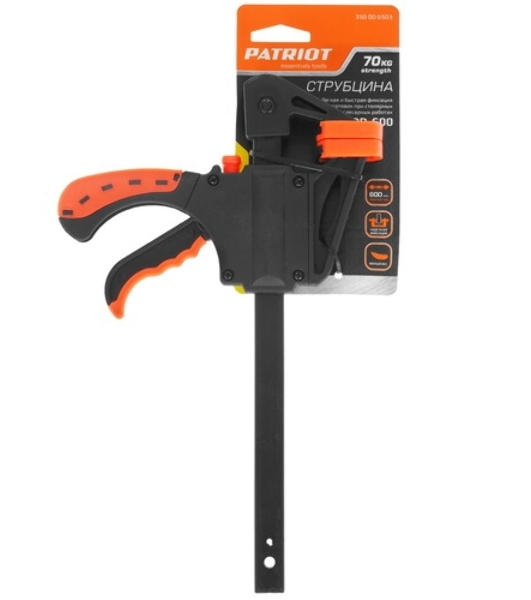 Струбцина PATRIOT QRP-600, быстрозажимная, 600мм