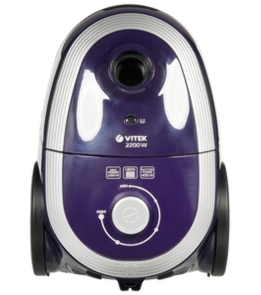 Пылесос Vitek VT-8138 коричневый/черный, 350/2200 Вт, уборка сухая, пылесборник мешок 2 л