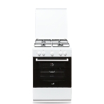 Плита газовая Cezaris ПГ 3200-03 белый, конфорок 4 шт, духовка 59 л, 60 см x 85 см x 60 см, фото2