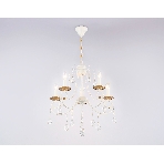 Светильник Ambrella light TR4916/5 WH/GD белый/золото E14/5 max 40W D550*860, фото5
