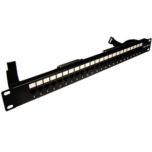 Патч-панель TELCO, 19', 1U, 24 порта RJ-45, контакты 12, 36