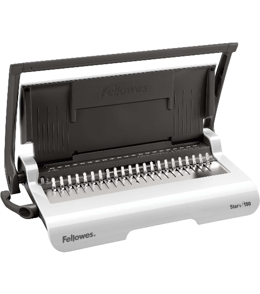 Переплетчик Fellowes Star+ (FS-56275) A4/перф.12л.сшив/макс.150л./пластик.пруж. (6-18мм)