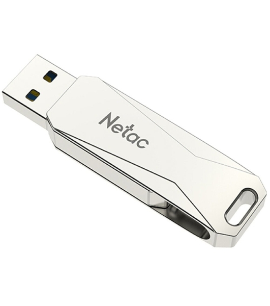 Флешка USB Netac U782C dual USB 3.0+TypeC 64Gb, retail version