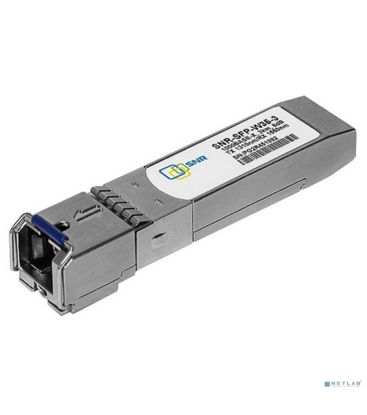 Модуль SNR SFP WDM, дальность до 3км (6dB), 1310нм
