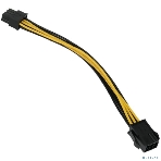 Кабель питания PCIe Cablexpert CC-PSU-68-20CM, PCIe 6pin(M)/PCIe 8pin(F), 20 см, пакет, фото 1