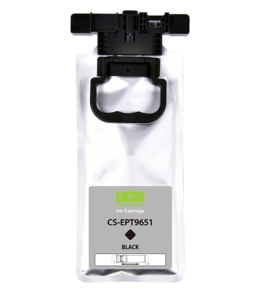 Картридж струйный Cactus CS-EPT9651 черный (187мл) для Epson WorkForce Pro WF-M5299DW/M5799DWF