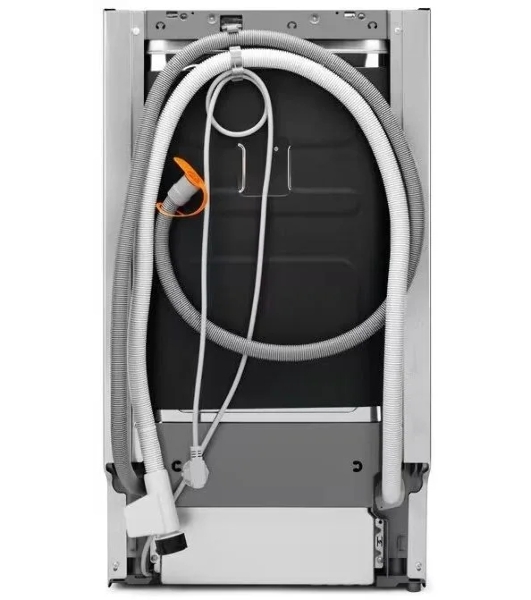 Встраиваемая посудомоечная машина ELECTROLUX EEG63400L/Встраиваемая узкая посудомоечная машина, загрузка на 10 комплектов посуды, сенсорное управление, 8 программ, 44.6x55x82 см, черный, сушка: стандартная (конденсация), индикация на полу: проекция дисплея