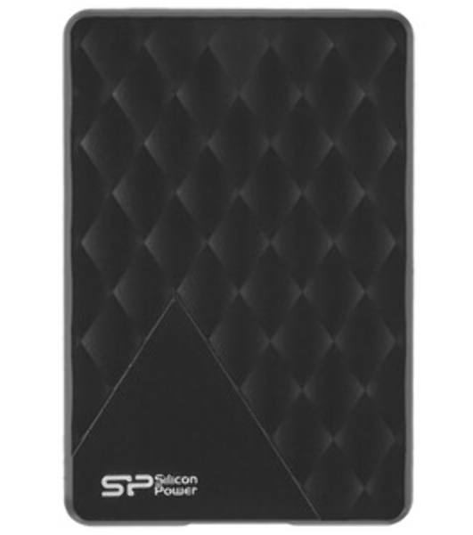 Внешний HDD Silicon Power USB 3.0 2Tb D06 Diamond 2.5' черный
