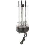 Электрошашлычница Centek CT-1461 -1000Вт, нагреватель из стали, Кнопка Вкл/выкл, вращ 12раз/мин, фото2