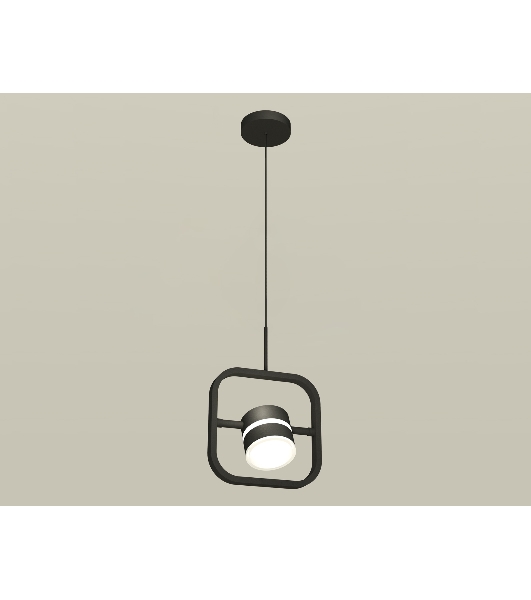 Светильник Ambrella light XB9119153 SBK/FR черный песок/белый матовый GX53 (C9119, N8445)