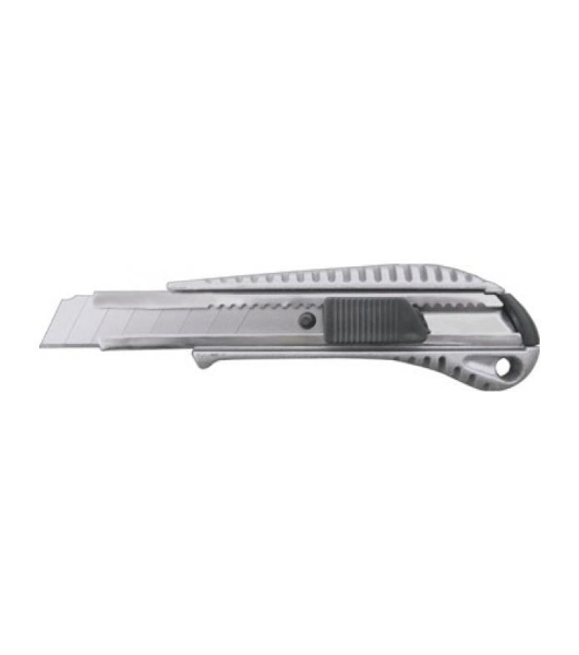 Нож FIT 10250технический 18мм усиленный металлич.корпус