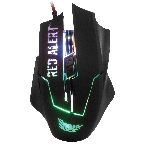 Мышь проводная Qumo Dragon War Red Alert черный, 2400 dpi, USB, кнопки - 7, фото 1