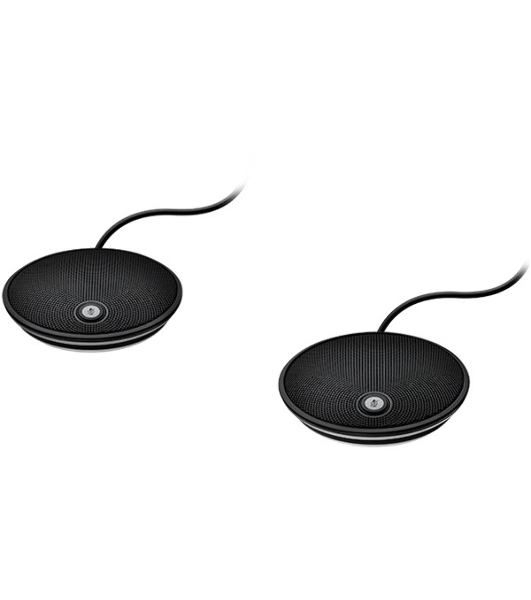 Микрофоны выносные проводные 2 шт. (989-000171) для Logitech ConferenceCam Group 