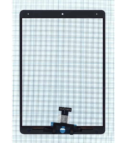 Сенсорное стекло (тачскрин) для Apple iPad Air 10.5 2019 (A2153, A2123, A2154, A2152) белое OEM