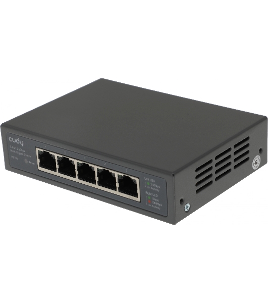 Коммутатор Cudy HS105, 5×2.5 Гбит/с