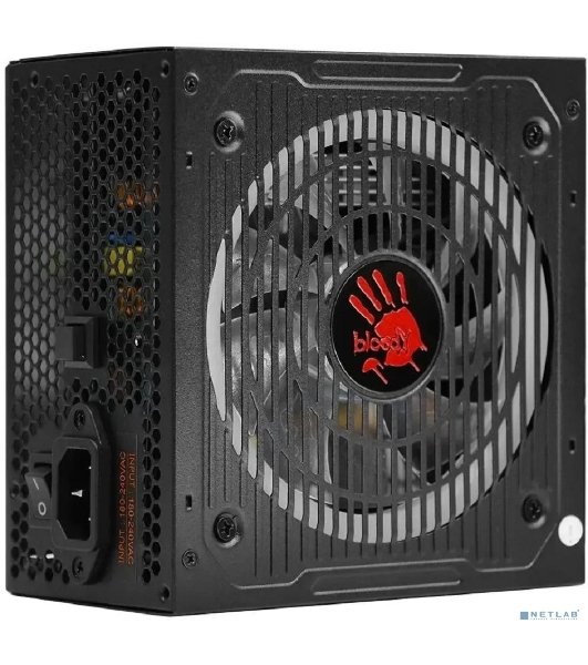 Блок питания Bloody BD-PS700W, 700Вт, 80 PLUS WHITE, 120мм, черный