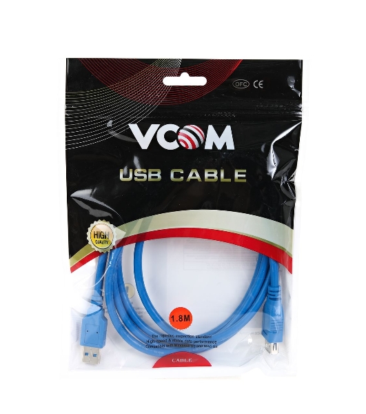 Кабель-удлинитель VCOM VUS7065-1.8M USB3.0 Am-Af 1,8m