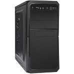 Компьютерный корпус ExeGate EX284025RUS Minitower BA-202 Black, mATX, AA450, 80мм, 2хUSB, Audio, фото5