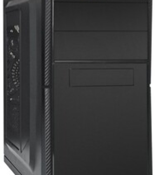 Компьютерный корпус ExeGate EX284025RUS Minitower BA-202 Black, mATX, AA450, 80мм, 2хUSB, Audio