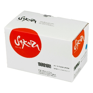 Картридж лазерный Sakura 106R01601 для Xerox Phaser 6500/Workcenter 6505, синий, 2500 к.
