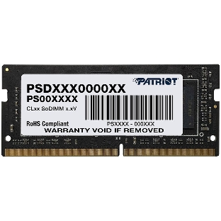 Оперативная память Patriot Signature, DDR4, 8GB (1x8 GB), 3200 MHz, CL22, SO-DIMM
