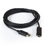 Кабель ExeGate EX284917RUS DisplayPort-HDMI ExeGate EX-CC-DP-HDMI-3.0 (20M/19M, 3м, экран), фото 1