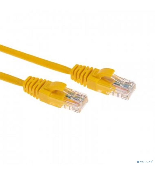 Патч-корд U/UTP Rexant cat.6, RJ45-RJ45, неэкранированный, 26AWG, LSZH, желтый, 1 м